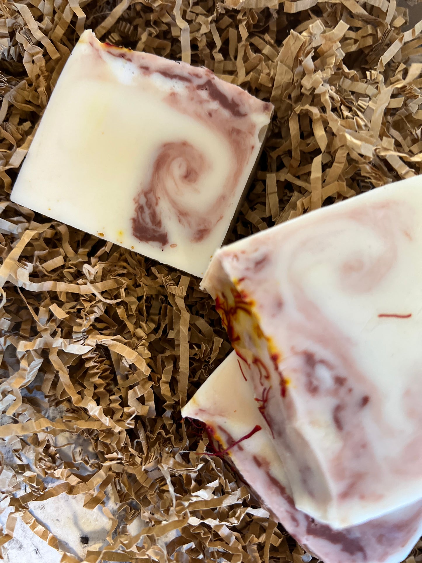 Saffron Swirl - Soap Bar