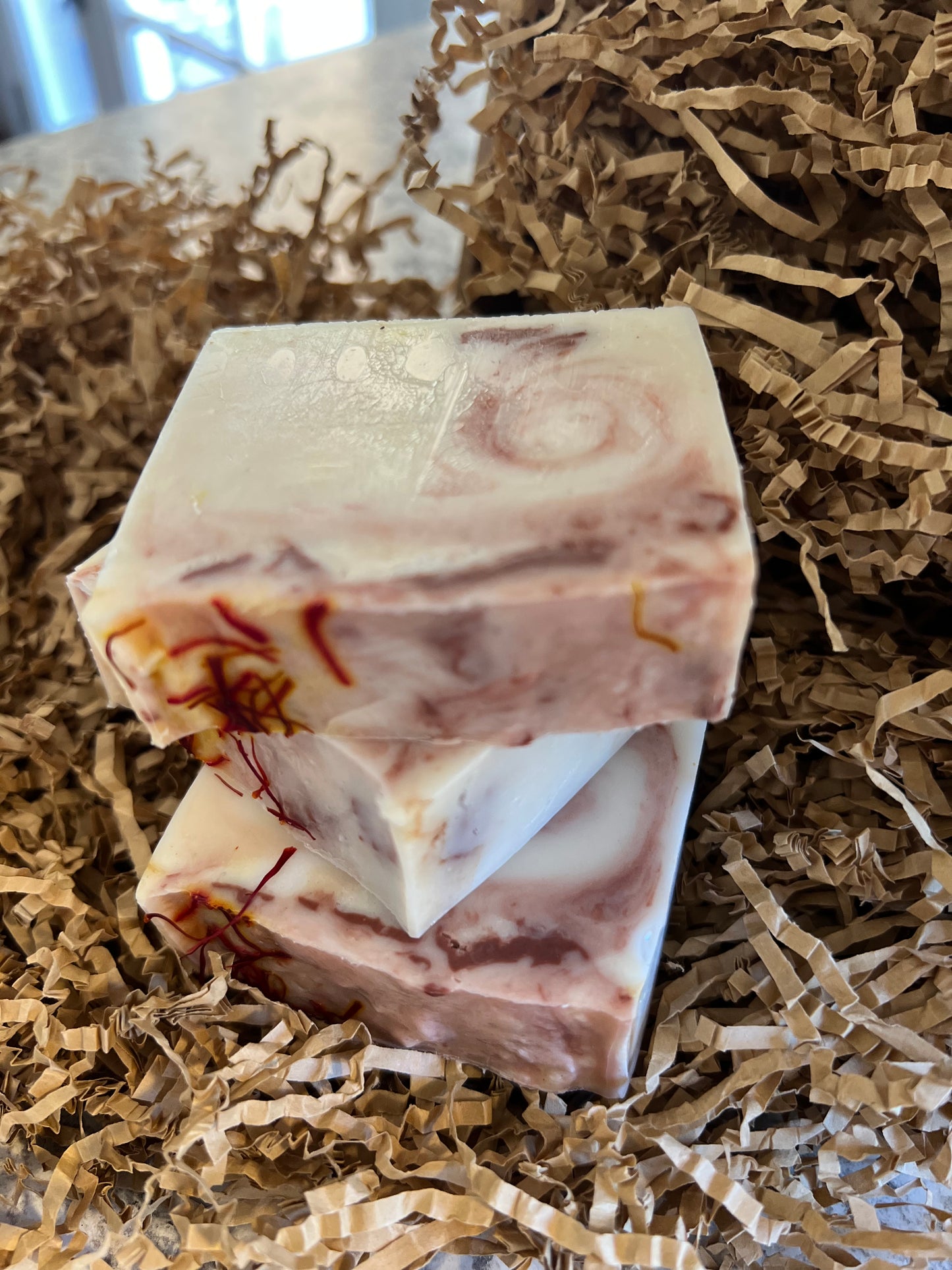 Saffron Swirl - Soap Bar