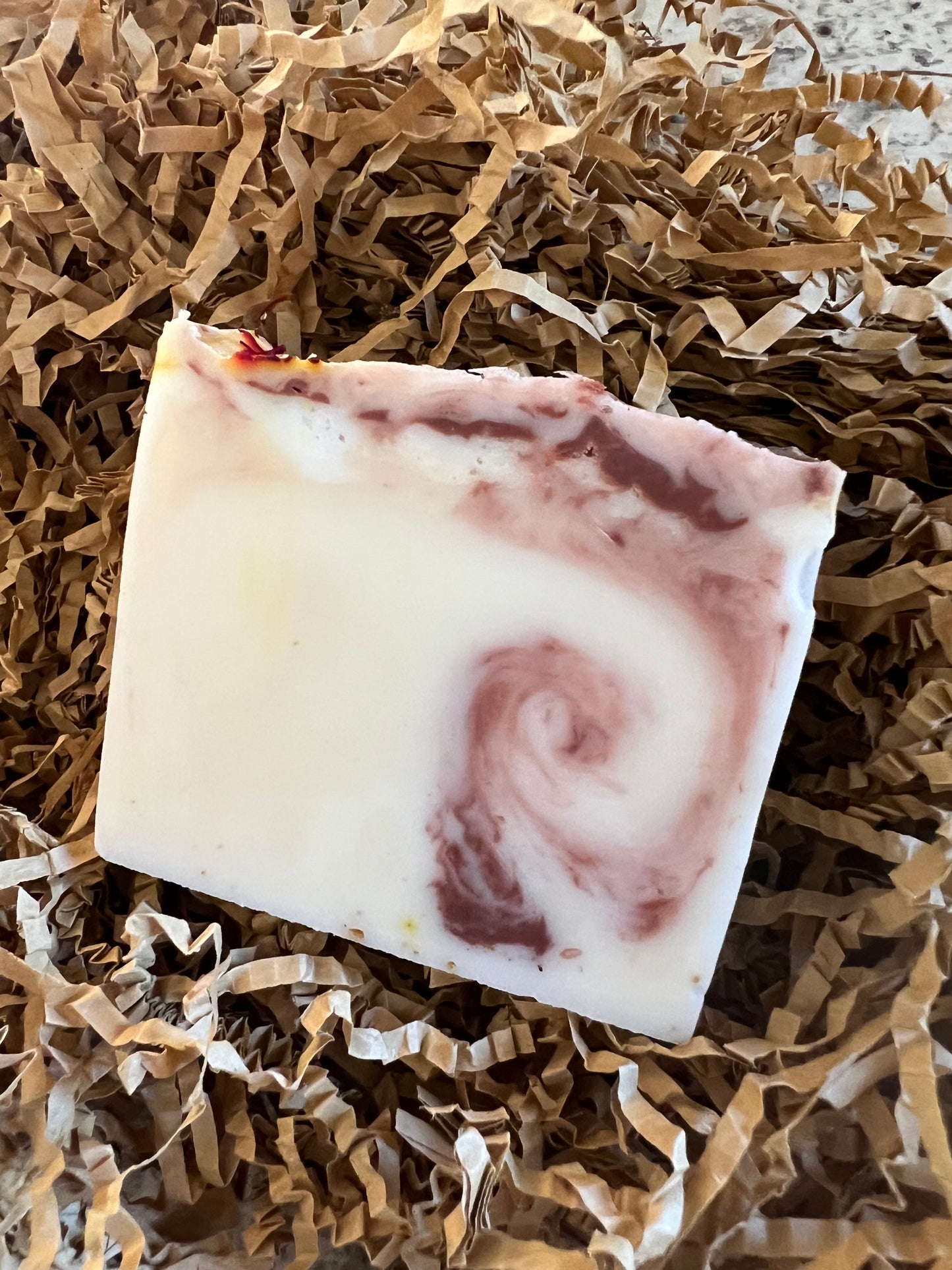 Saffron Swirl - Soap Bar