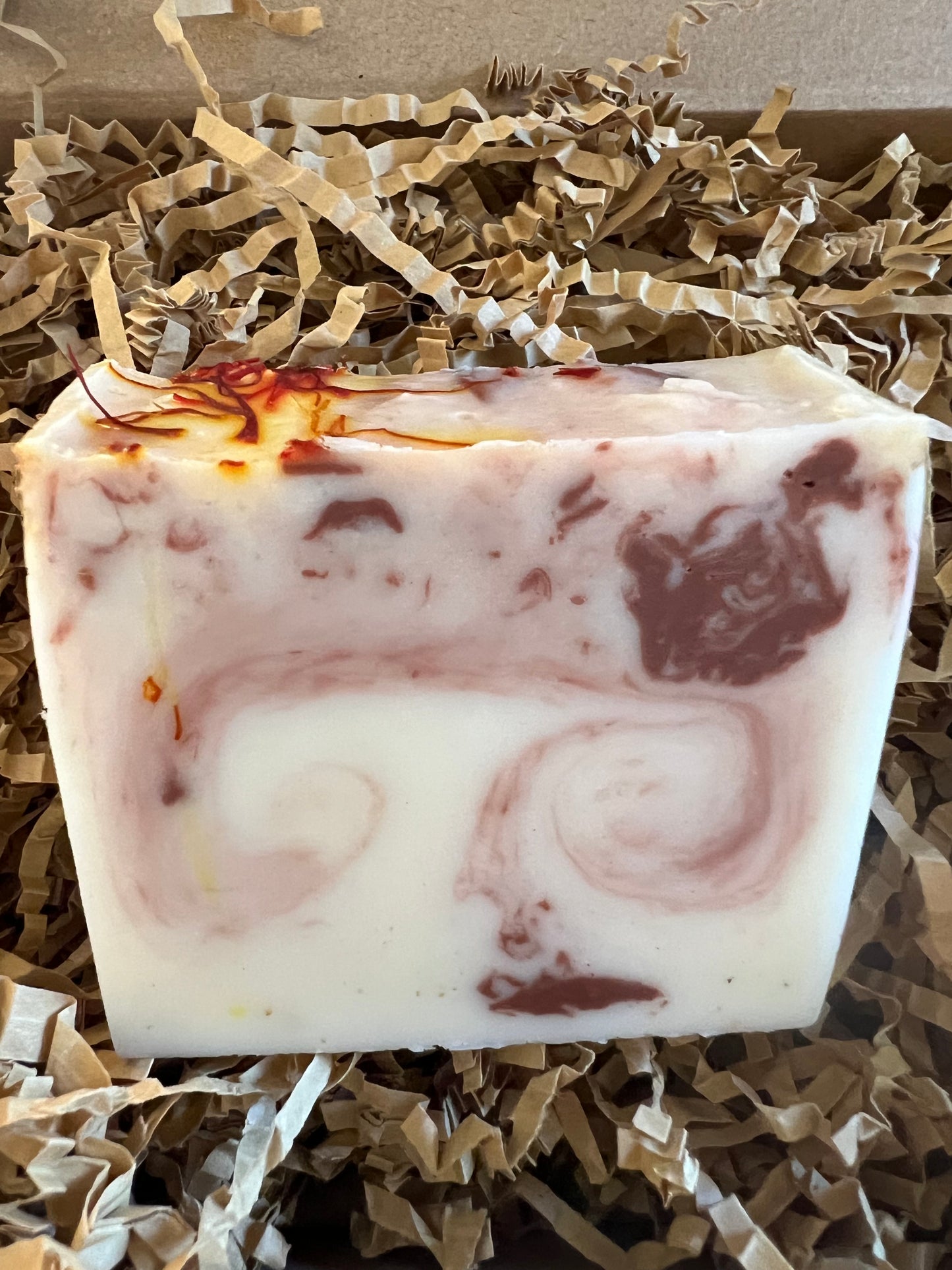 Saffron Swirl - Soap Bar