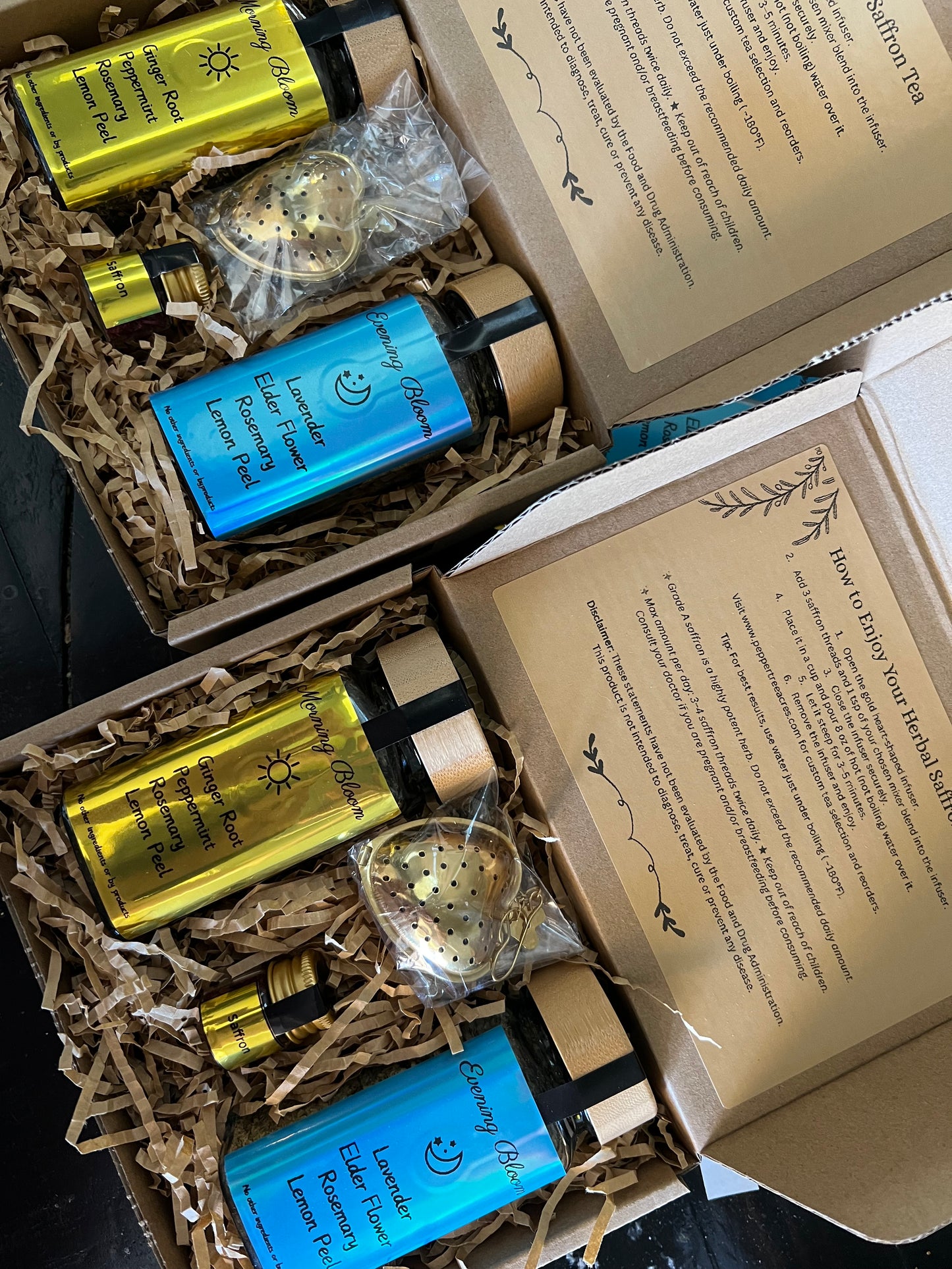 The Saffron Ritual Tea Box
